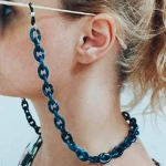 SH119 Αλυσίδα Γυαλιών BLUE HOOPS