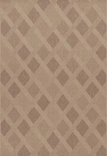 Χαλί μηχανής Ψάθα Ethnik 203729c Brown Caramel Beige New Plan 70x140