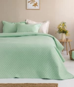 Μαξιλαροθήκη Διακοσμητική καπιτονέ Oxford 50x70 Jenn Mint Palamaiki
