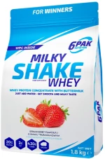 6PAK Nutrition Milky Shake Whey [1800 Γραμμάρια] Φράουλα