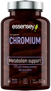 ESSENSEY Chromium 200 mcg [120 Κάψουλες]