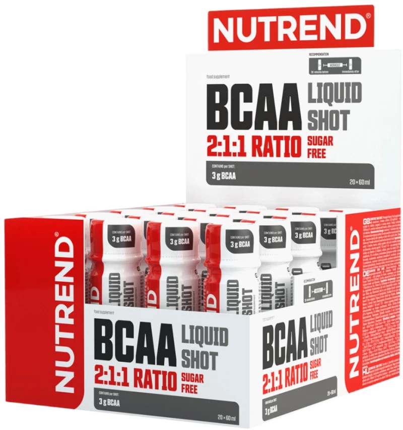 Nutrend BCAA 2:1:1 Mega Shot [20 x 60 ml]