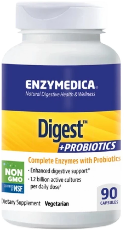 Enzymedica Digest + Probiotics [90 Κάψουλες]