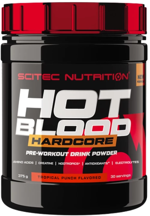 Scitec Nutrition Hot Blood Hardcore [375 Γραμμάρια] Tropical punch