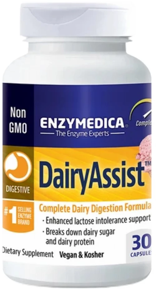 Enzymedica DairyAssist [30 Κάψουλες]