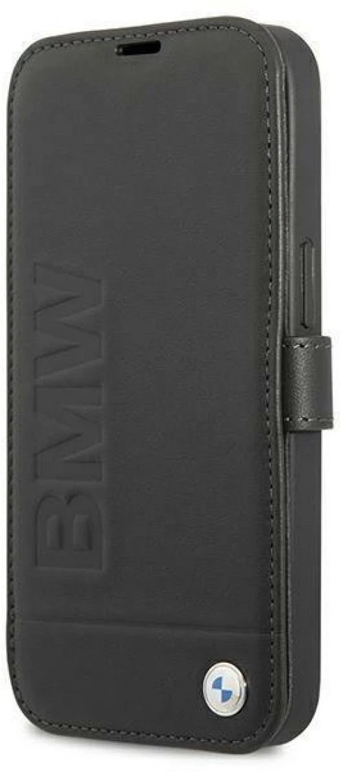 Case BMW BMFLBKP13SSLLBK iPhone 13 mini 5.4 black / black book Signature