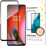 Wozinsky Super Tough Full Glue Tempered Glass Full Screen With Frame Case Friendly OnePlus Nord 2 5G Black