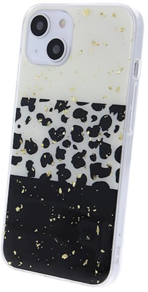 Gold Glam case for Samsung Galaxy A33 5G leopard print 2