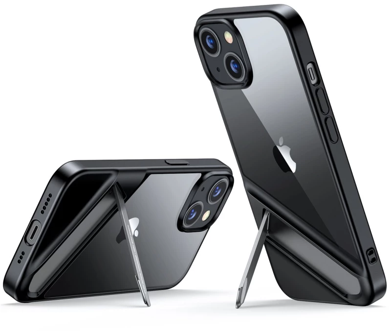 Ugreen LP633 Kickstand Protective Case Hard Cover with Gel Frame and Built-in Stand for iPhone 14 (90924)