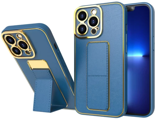 New Kickstand Case for iPhone 12 with stand blue