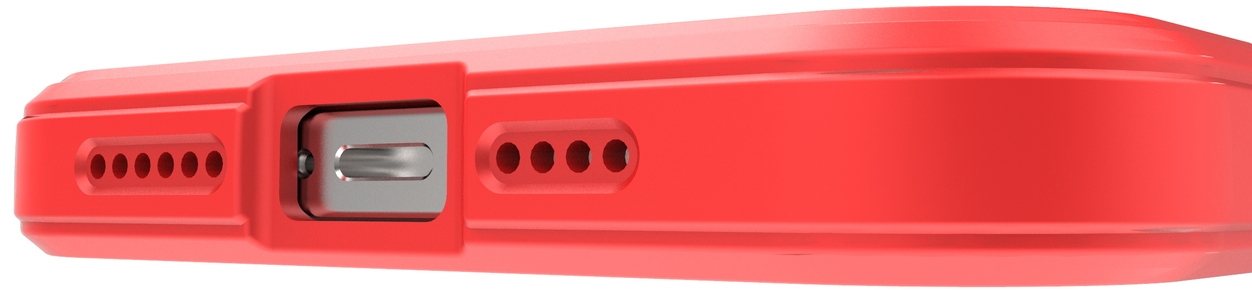 Magic Shield Case case for iPhone 12 Pro Max flexible armored cover red