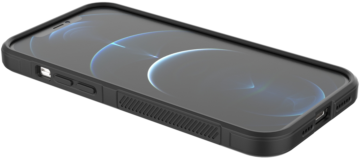 Magic Shield Case case for iPhone 12 Pro Max flexible armored cover red