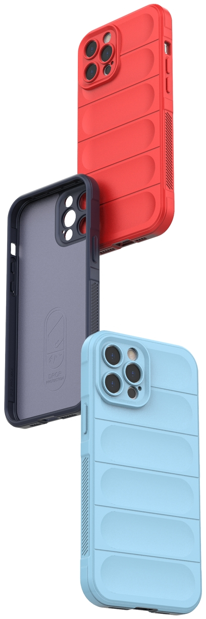 Magic Shield Case case for iPhone 12 Pro Max flexible armored cover red