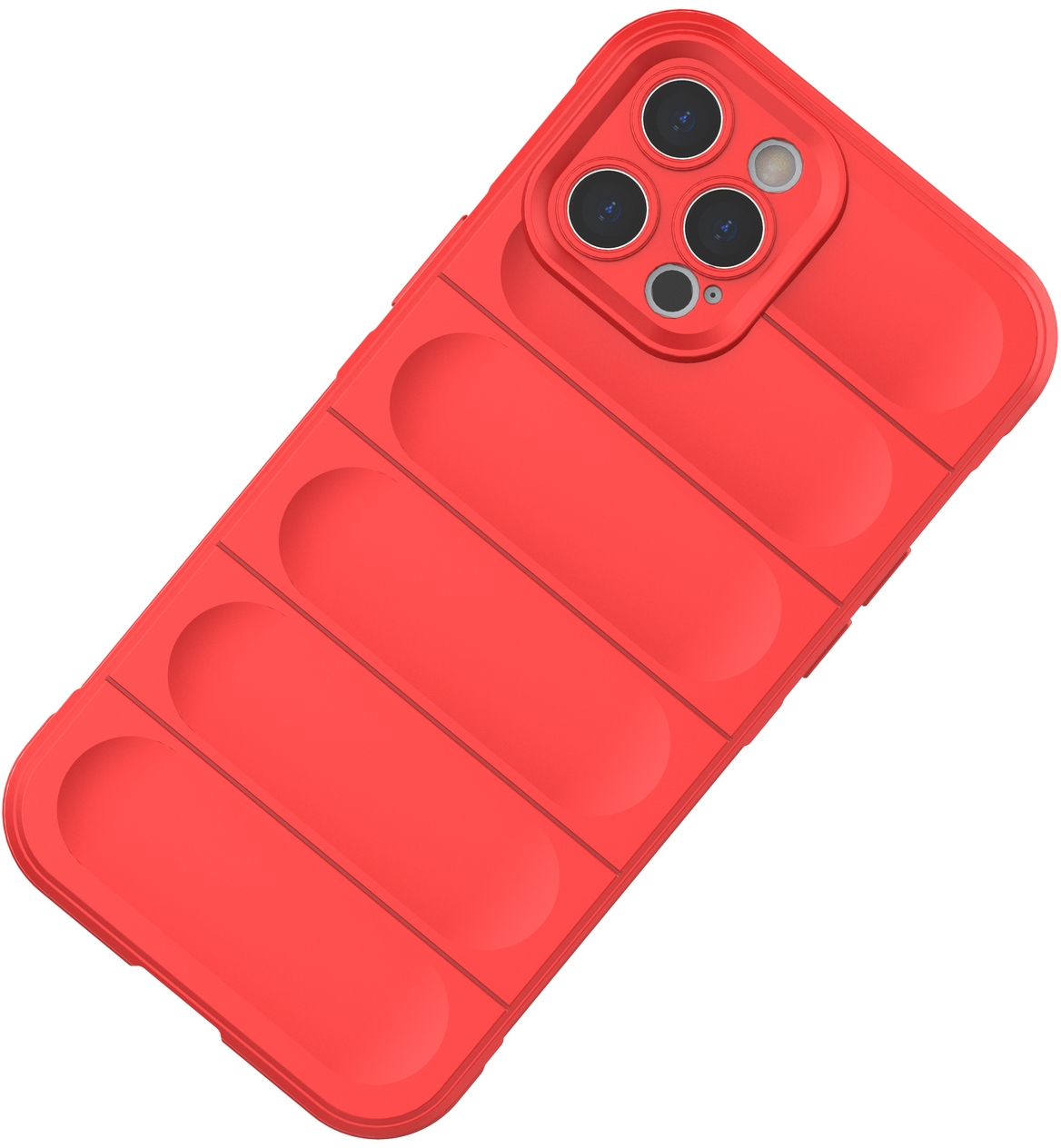 Magic Shield Case case for iPhone 12 Pro Max flexible armored cover red