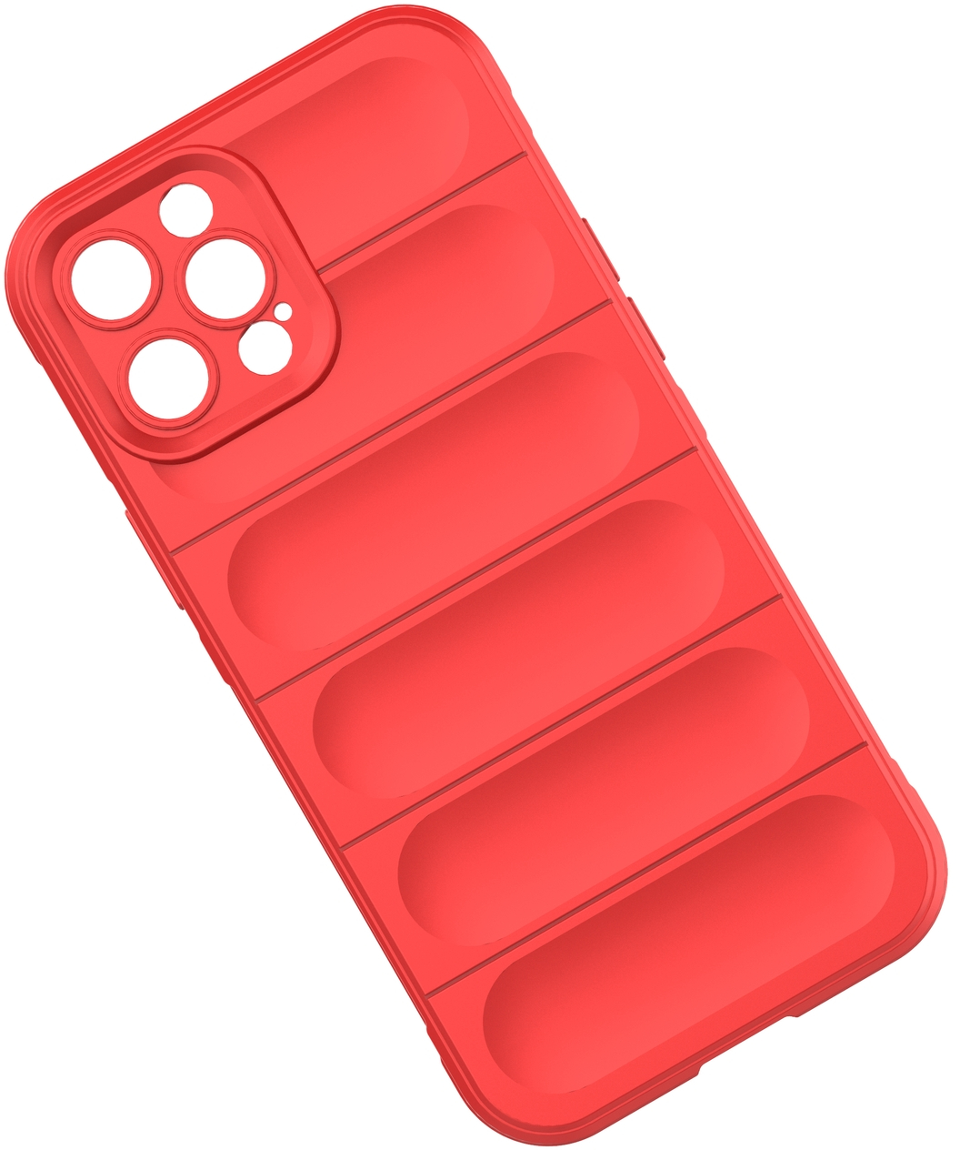 Magic Shield Case case for iPhone 12 Pro Max flexible armored cover red