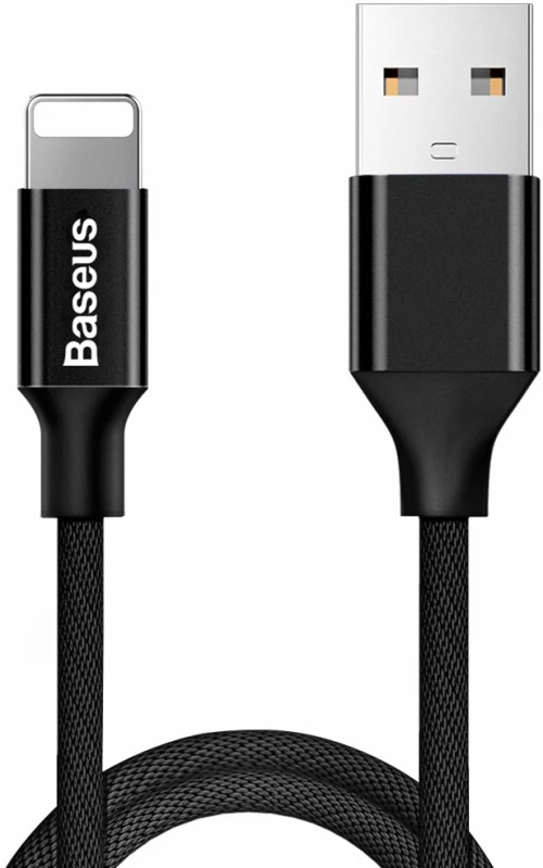 Baseus Yiven cable braided fabric USB / Lightning 1.2M black (CALYW-01)