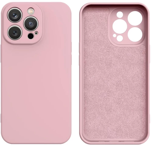 Silicone case case for iPhone 14 silicone cover pink