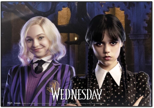 WEDNESDAY - Enid & Wednesday - Desktop Mat