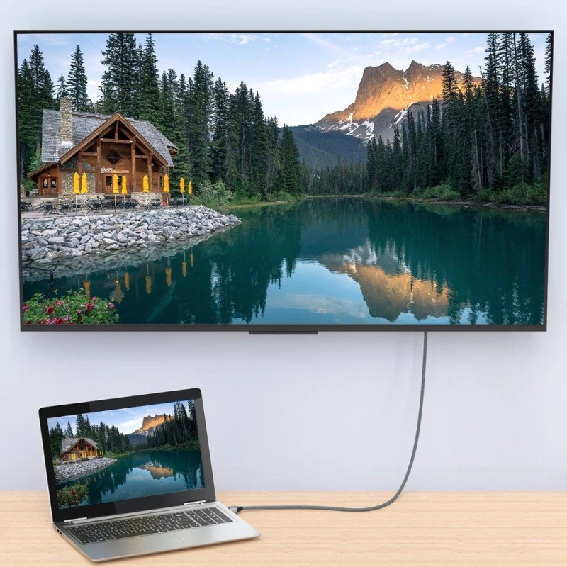 Wozinsky cable HDMI 2.1 8K 60 Hz 48 Gbps / 4K 120 Hz / 2K 144 Hz 2 m silver (WHDMI-20)