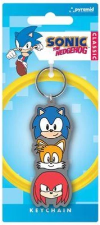 SONIC - Trio Stack - PVC Keychain