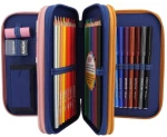 TOPModel Triple Pencil Case CITY GIRLS ( 412560 ) / Toys
