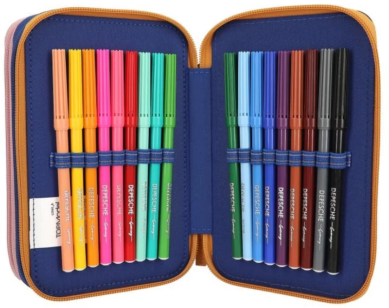 TOPModel Triple Pencil Case CITY GIRLS ( 412560 ) / Toys