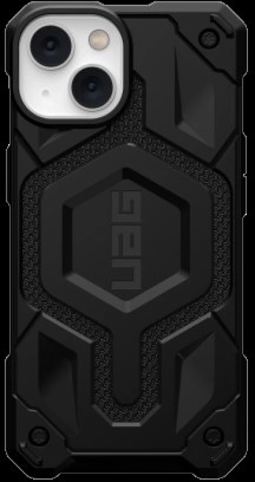 UAG Monarch - protective case for iPhone 14 Plus compatible with MagSafe (kevlar-black)