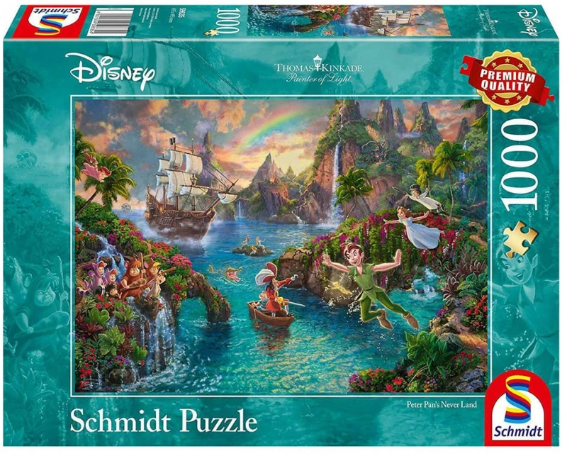 Schmidt - Thomas Kinkade: Disney, Peter Pan (1000 pieces) (SCH9635) / Toys