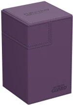 Ultimate Guard Flip`n`Tray 100+ XenoSkin Monocolor Purple