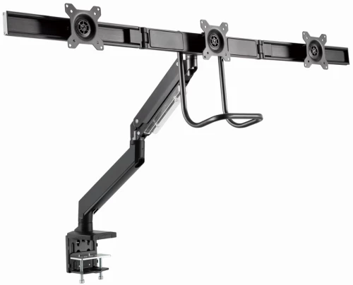 Gembird MA-DA3-03 Desk mounted adjustable monitor arm for 3 monitors, 17”-27”, up to 6 kg