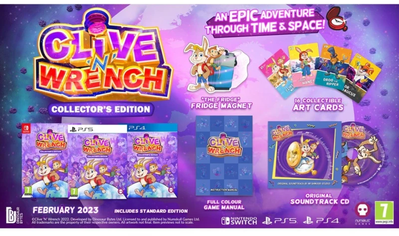 Clive 'N' Wrench (Collector Edition) / PlayStation 4