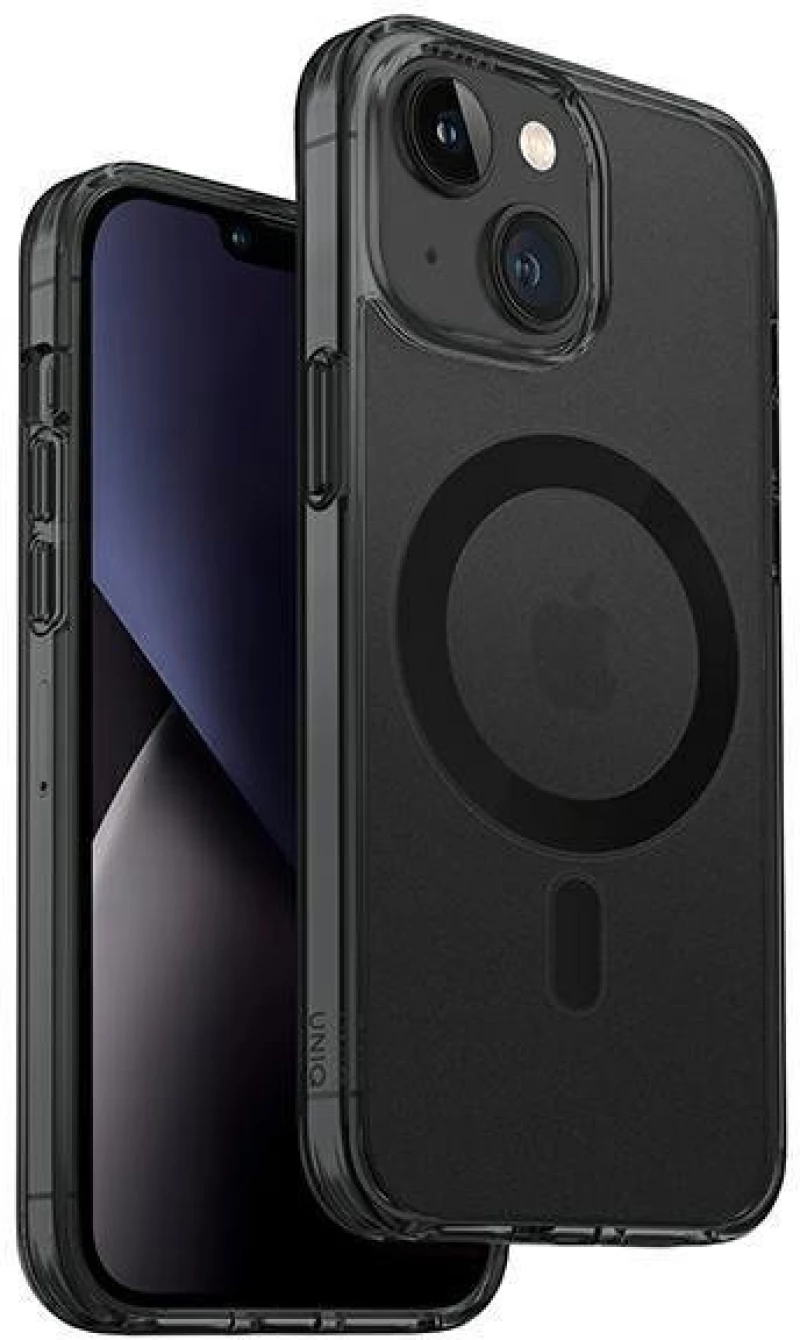 Uniq case LifePro Xtreme iPhone 14 6.1 "Magclick Charging black / smoke frost