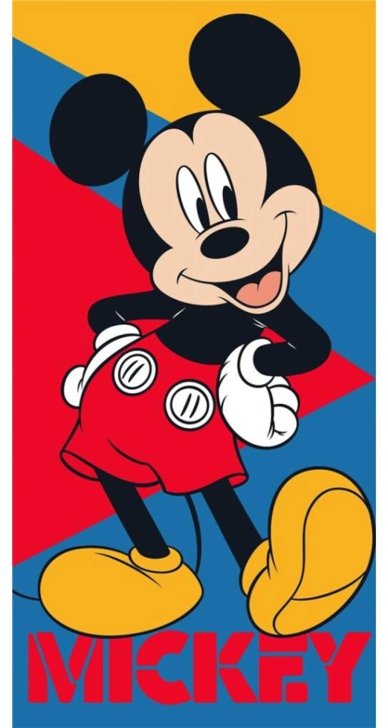 DISNEY - Mickey Mouse - Beach Towel 100% Polyester - 70x140cm