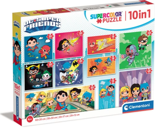 DC Comics puzzle 18+30+48+60pcs