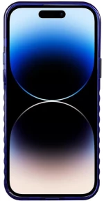 Audi IML Big Logo MagSafe case for iPhone 14 Pro Max - blue