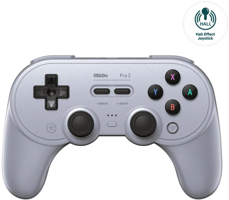 8BitDo PRO 2 Gamepad Hall Ed/Gray / Nintendo Switch