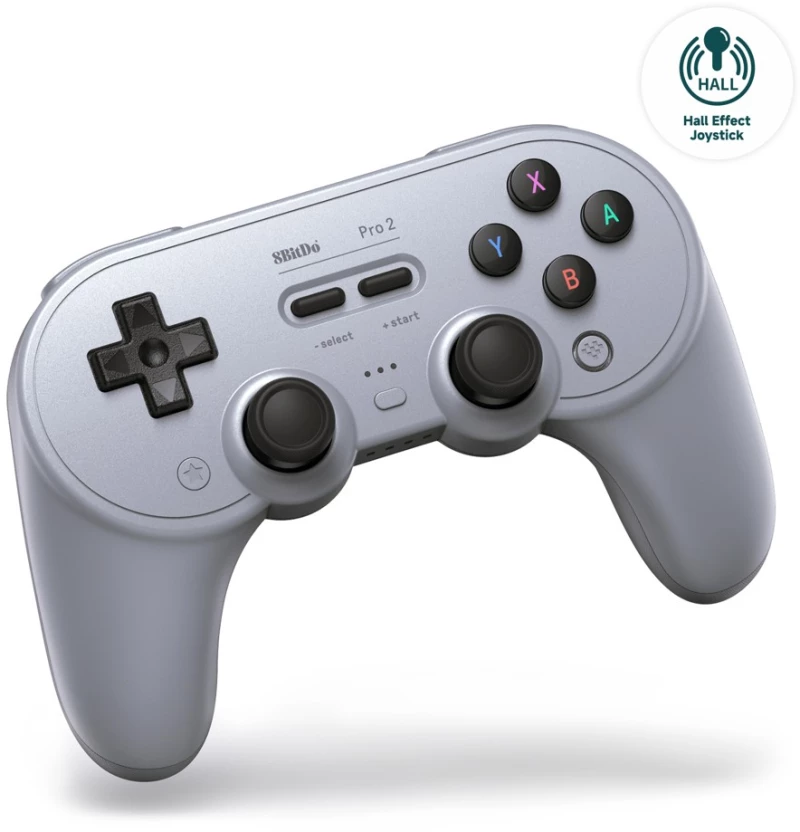 8BitDo PRO 2 Gamepad Hall Ed/Gray / Nintendo Switch