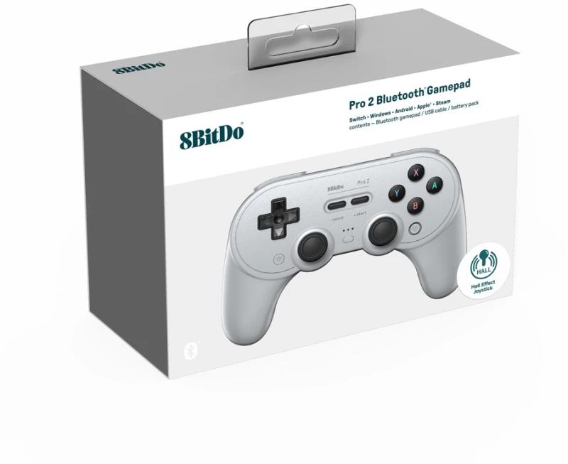 8BitDo PRO 2 Gamepad Hall Ed/Gray / Nintendo Switch