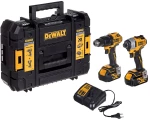 POWER TOOL COMBO KIT DEWALT DCK2062M2T (DCD709+DCF809) 18V 2X4.0AH