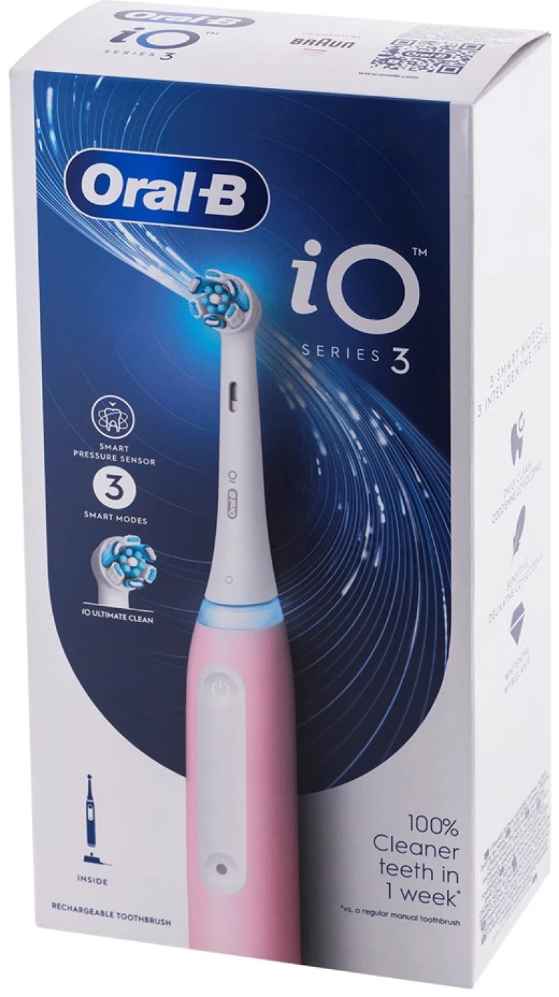 Braun Oral-B szczoteczka elektryczna iO 3 PINK