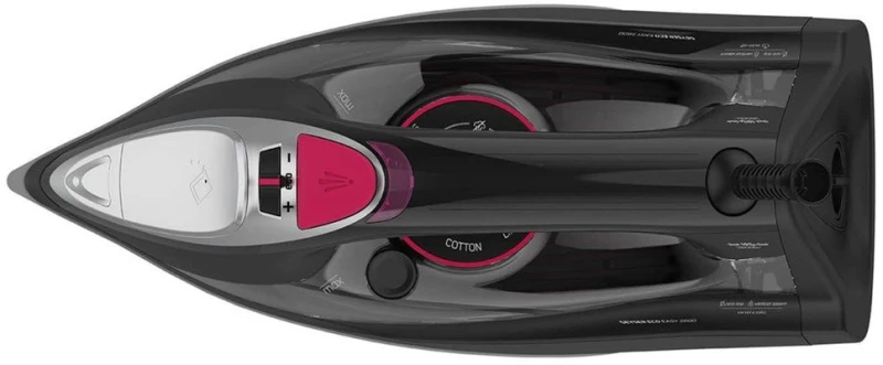 Taurus Geyser Eco Easy 2800 Dry & Steam iron Ceramic soleplate 2800 W Black