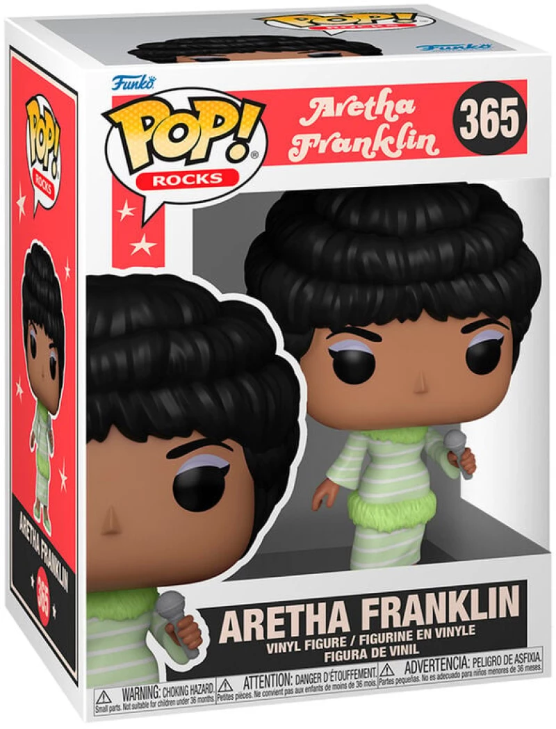 POP figure Aretha Franklin