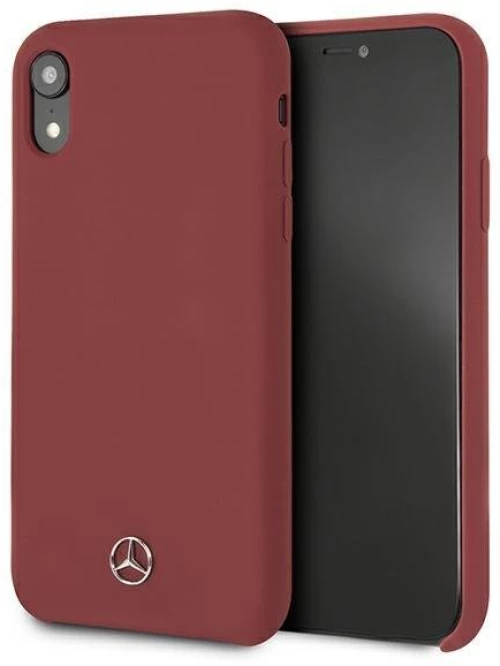Mercedes MEHCI61SILRE iPhone Xr red hardcase Silicone Line