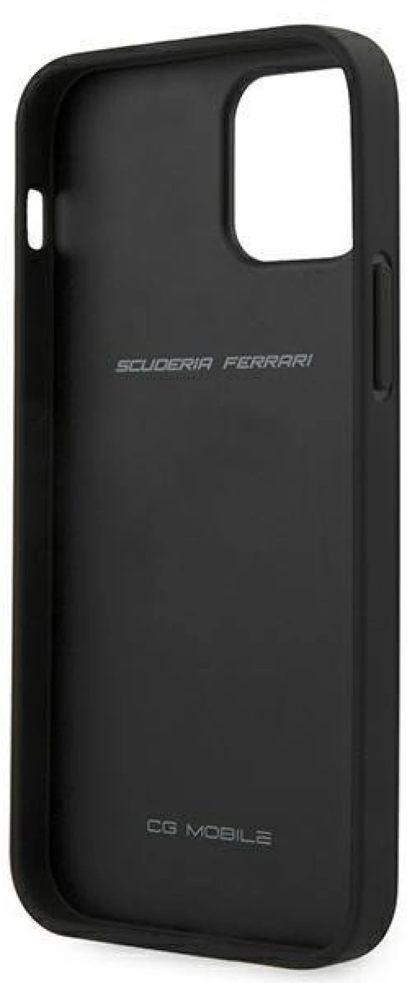 Ferrari FESAXHCP12SBK iPhone 12 mini 5,4" black hardcase On Track Carbon Stripe