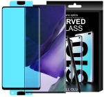 3D Edge Nano Flexi Glass Hybrid Full Screen Protector with frame for Samsung Galaxy S21+ 5G (S21 Plus 5G) black