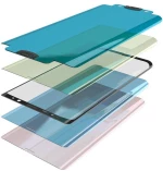 3D Edge Nano Flexi Glass Hybrid Full Screen Protector with frame for Samsung Galaxy S21+ 5G (S21 Plus 5G) black