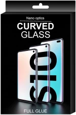 3D Edge Nano Flexi Glass Hybrid Full Screen Protector with frame for Samsung Galaxy S21+ 5G (S21 Plus 5G) black