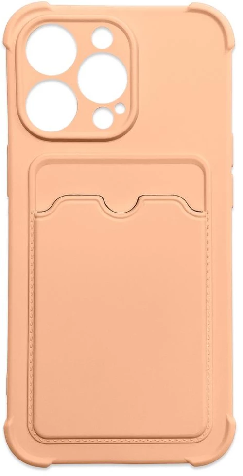 Card Armor Case cover for Xiaomi Redmi Note 10 / Redmi Note 10S card wallet Air Bag armored housing pink