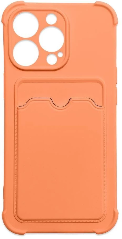Card Armor Case cover for Samsung Galaxy A32 4G card wallet Air Bag armored housing orange