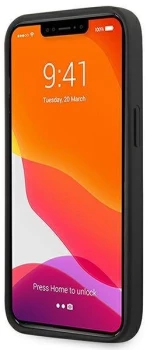 Ferrari FESAXHCP13SBK iPhone 13 mini 5,4 black / black hardcase On Track Carbon Stripe